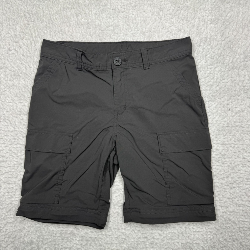 REI Co-op Hiking Casual Camping Shorts Nylon Gray Youth Boys Size M (10-12)